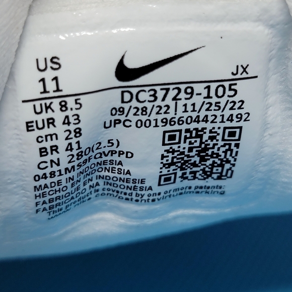 Nike Womens Revolution 6 NN Running Shoes White Yellow DC3720-105 Size 11 New - Picture 4 of 10